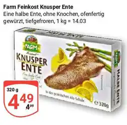 Globus Farm Feinkost Knusper Ente Angebot
