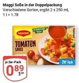 Globus Maggi Soẞe in der Doppelpackung 2er Pack Angebot