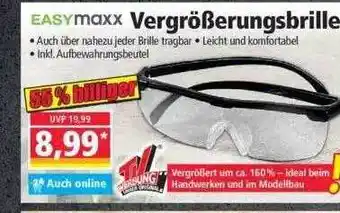 Norma Easymaxx Vergrößerungsbrille Angebot