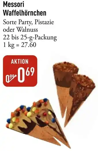 Galeria Markthalle Messori Waffelhörnchen Angebot