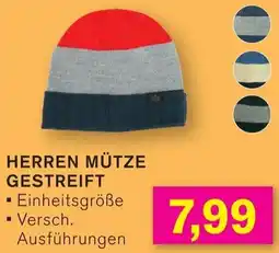 KODi Herren mütze gestreift Angebot