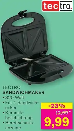 KODi Tectro sandwichmaker Angebot