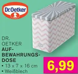 KODi Dr. oetker aufbewahrungsdose Angebot