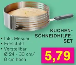KODi Kuchenschneidhilfe set Angebot