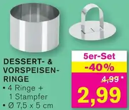 KODi Dessert & vorspeisenringe Angebot