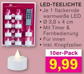 KODi Led-teelichte Angebot