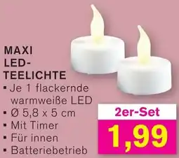 KODi Maxi led teelichte Angebot