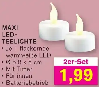 KODi Maxi led teelichte Angebot