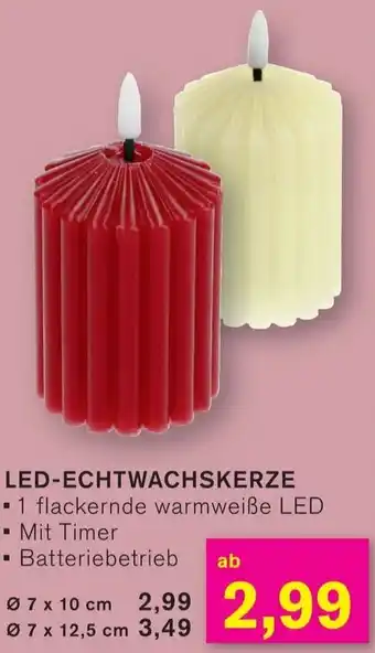KODi Led-echtwachskerze Angebot