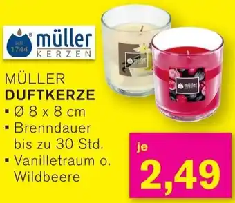 KODi Müller duftkerze Angebot
