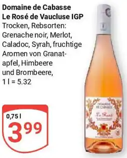 Globus Domaine de Cabasse Le Rosé de Vaucluse IGP Angebot
