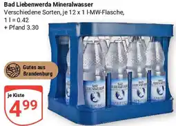 Globus Bad Liebenwerda Mineralwasser Angebot