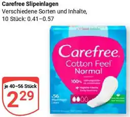 Globus Carefree Slipeinlagen Angebot