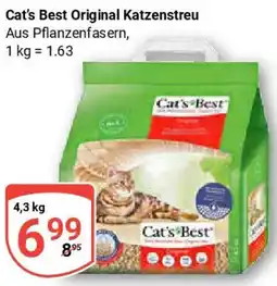 Globus Cat's Best Original Katzenstreu Angebot