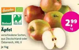 Biomarkt demeter Äpfel Angebot