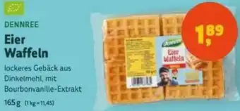 Biomarkt DENNREE Eier Waffeln Angebot