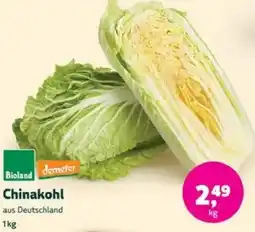 Biomarkt Bioland demeter Chinakohl Angebot