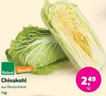 Biomarkt Bioland demeter Chinakohl Angebot