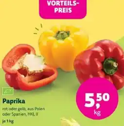 Biomarkt Paprika Angebot
