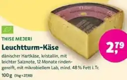 Biomarkt THISE MEJERI Leuchtturm-Käse Angebot
