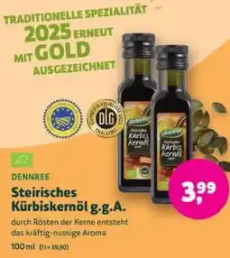 Biomarkt DENNREE Steirisches Kürbiskernöl g.g.A. Angebot