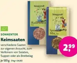 Biomarkt SONNENTOR Keimsaaten Angebot