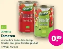 Biomarkt DENNREE Tomaten Angebot