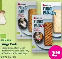 Biomarkt HERMANN Fungi-Pads Angebot