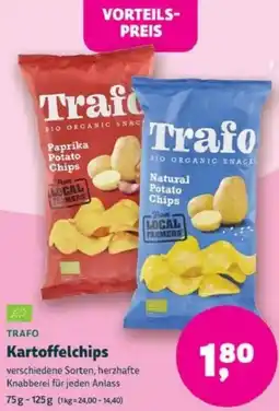 Biomarkt TRAFO Kartoffelchips Angebot