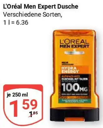 Globus L'Oréal Men Expert Dusche Angebot