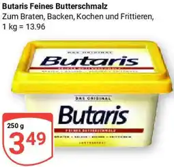 Globus Butaris Feines Butterschmalz Angebot