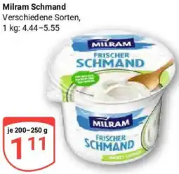 Globus Milram Schmand Angebot