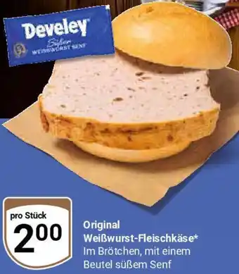 Globus Original Weißwurst-Fleischkäse Angebot