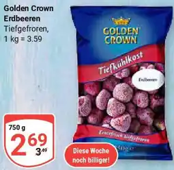 Globus Golden Crown Erdbeeren Angebot