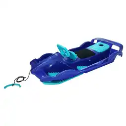 Netto Marken-Discount AlpenGaudi DoubleRace Schlitten versch. Farben blau / hellblau Angebot