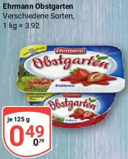 Globus Ehrmann Obstgarten Angebot