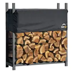 Netto Marken-Discount ShelterLogic Kaminholzregal Cover 120 / 36 cm Angebot