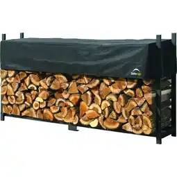 Netto Marken-Discount ShelterLogic Kaminholzregal Cover 240 / 36 cm Angebot
