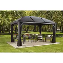 Netto Marken-Discount Sojag Pavillon Moreno 10x14 Angebot
