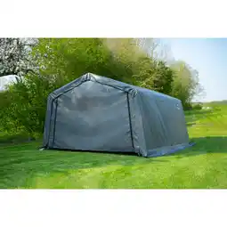 Netto Marken-Discount ShelterLogic Garage 370x490x240 cm 18 m² Angebot