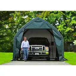 Netto Marken-Discount ShelterLogic Garage 23,8m² Angebot