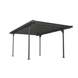 Netto Marken-Discount Palram Carport Verona 5000 inkl. Regenrinnen und Befestigungskit Angebot
