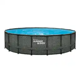 Netto Marken-Discount Summer Waves Elite Pool 549x 549 x 132 cm Angebot
