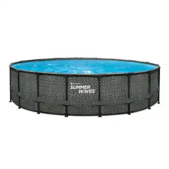 Netto Marken-Discount Summer Waves Elite Pool 549x 549 x 132 cm Angebot