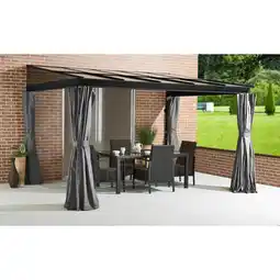 Netto Marken-Discount Sojag Terrassenüberdachung St. Barthelemy 10x12 Angebot