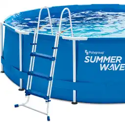 Netto Marken-Discount Summer Waves Pool Sicherheitsleiter 91 cm Angebot