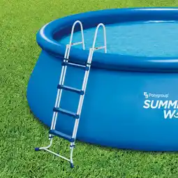 Netto Marken-Discount Summer Waves Pool Sicherheitsleiter 132 cm Angebot