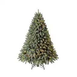 Netto Marken-Discount Evergreen Weihnachtsbaum Vermont Fichte inkl. Lichterkette 180 cm Angebot