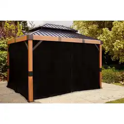 Netto Marken-Discount Sojag Pavillon Fontana 10x12 Vorhang-Set Angebot