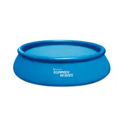 Netto Marken-Discount Summer Waves Rundpool Ø457x107 cm blau Angebot